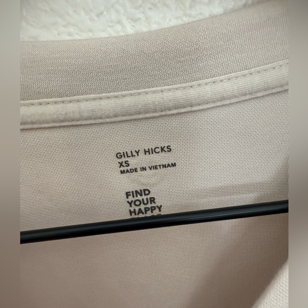 Gilly Hicks Cropped Sweatshirt with Drawstring XS - Picture 2 of 7
